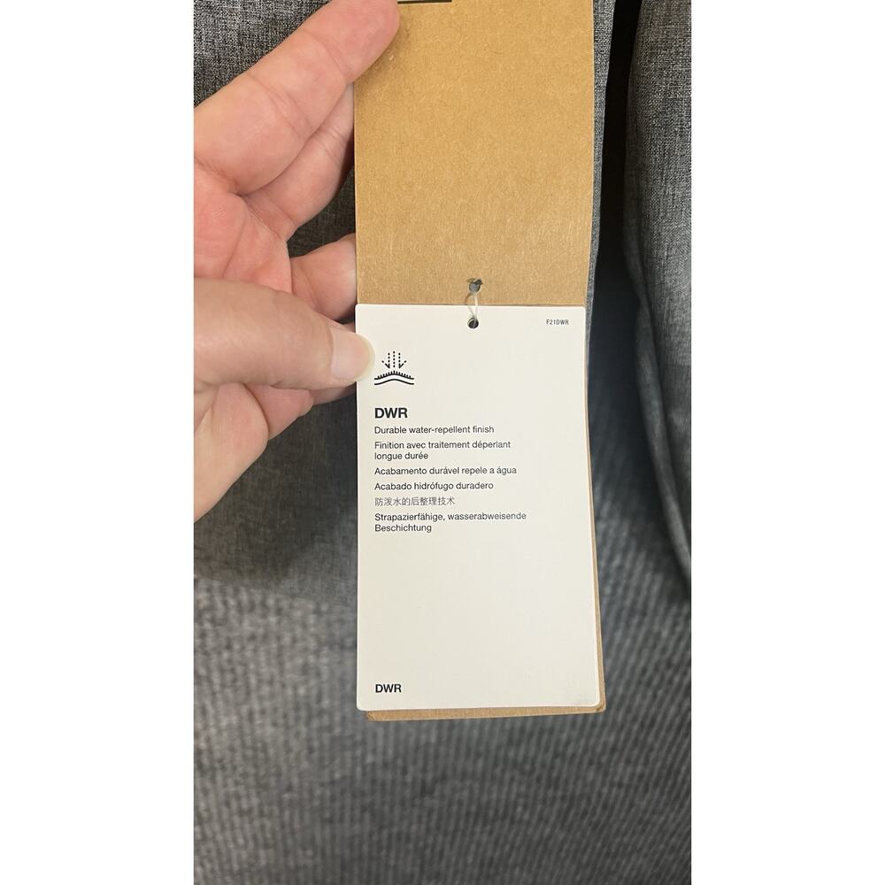 The North Face Apex Bionic 3 Jacket Womens Medium Gray Mock Neck Wind Wall - Picture 5 of 12